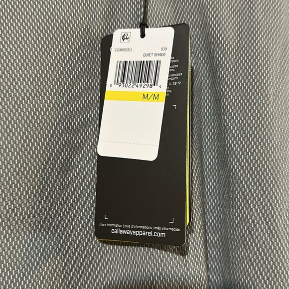 Callaway opti-Dri quite shade gray size medium - Picture 4 of 6